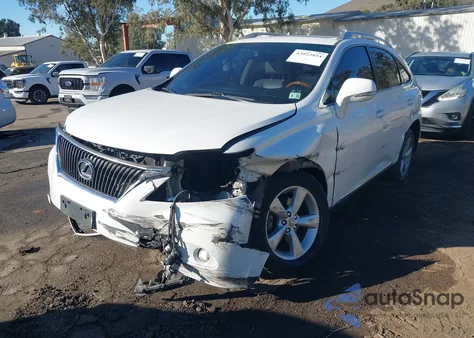 2010 Lexus Rx 350 из США, поврежденный, VIN JTJBK1BA4A2431328